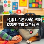 搅拌主机怎么选?预制现浇施工选型全解析(图3) 搅拌主机怎么选?预制现浇施工选型全解析(图3)