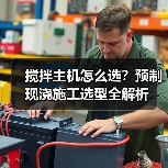 搅拌主机怎么选?预制现浇施工选型全解析(图4) 搅拌主机怎么选?预制现浇施工选型全解析(图4)
