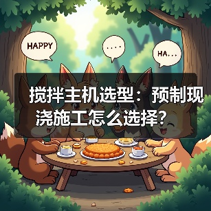 搅拌主机选型:预制现浇施工怎么选择?(图3) 搅拌主机选型:预制现浇施工怎么选择?(图3)