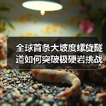 全球首条大坡度螺旋隧道如何突破极硬岩挑战?(图1) 全球首条大坡度螺旋隧道如何突破极硬岩挑战?(图1)