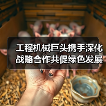 工程机械巨头携手深化战略合作共促绿色发展(图1) 工程机械巨头携手深化战略合作共促绿色发展(图1)