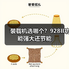 装载机选哪个?928II功能强大还节能(图1) 装载机选哪个?928II功能强大还节能(图1)