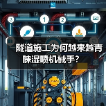 隧道施工为何越来越青睐湿喷机械手?(图1) 隧道施工为何越来越青睐湿喷机械手?(图1)