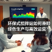 环保式搅拌站如何兼顾绿色生产与高效运营?(图3) 环保式搅拌站如何兼顾绿色生产与高效运营?(图3)