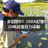 多田野BT-200A起重机20吨起重能力详解(图3) 多田野BT-200A起重机20吨起重能力详解(图3)