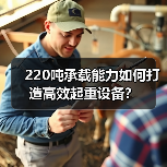 220吨承载能力如何打造高效起重设备?(图2) 220吨承载能力如何打造高效起重设备?(图2)
