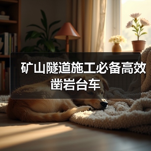 矿山隧道施工必备高效凿岩台车(图1) 矿山隧道施工必备高效凿岩台车(图1)