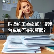 隧道施工效率低?湿喷台车如何突破瓶颈?(图2) 隧道施工效率低?湿喷台车如何突破瓶颈?(图2)