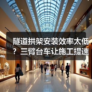 隧道拱架安装效率太低?三臂台车让施工提速50%(图3) 隧道拱架安装效率太低?三臂台车让施工提速50%(图3)