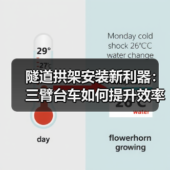 隧道拱架安装新利器:三臂台车如何提升效率?(图1) 隧道拱架安装新利器:三臂台车如何提升效率?(图1)