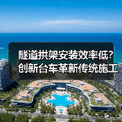 隧道拱架安装效率低？创新台车革新传统施工方式（图2）