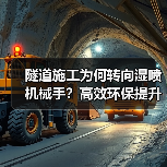 隧道施工为何转向湿喷机械手?高效环保提升施工质量(图1) 隧道施工为何转向湿喷机械手?高效环保提升施工质量(图1)