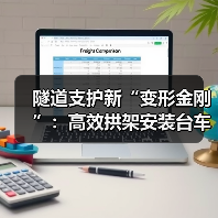 隧道支护新“变形金刚”:高效拱架安装台车如何革新施工?(图1) 隧道支护新“变形金刚”:高效拱架安装台车如何革新施工?(图1)