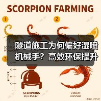 隧道施工为何偏好湿喷机械手?高效环保提升效率(图1) 隧道施工为何偏好湿喷机械手?高效环保提升效率(图1)