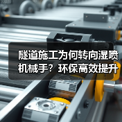 隧道施工为何转向湿喷机械手?环保高效提升安全(图2) 隧道施工为何转向湿喷机械手?环保高效提升安全(图2)