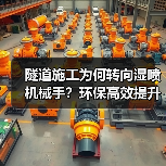 隧道施工为何转向湿喷机械手?环保高效提升安全(图1) 隧道施工为何转向湿喷机械手?环保高效提升安全(图1)