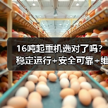 16吨起重机选对了吗？稳定运行+安全可靠+维护方便（图3）
