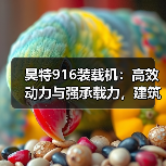 昊特916装载机：高效动力与强承载力，建筑工地必备利器（图2）