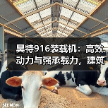昊特916装载机：高效动力与强承载力，建筑工地必备利器（图4）