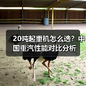 20吨起重机怎么选？中国重汽性能对比分析（图4）