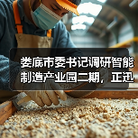娄底市委书记调研智能制造产业园二期,正迅重工引领产业升级(图3) 娄底市委书记调研智能制造产业园二期,正迅重工引领产业升级(图3)