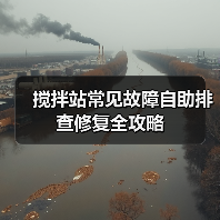 搅拌站常见故障自助排查修复全攻略(图2) 搅拌站常见故障自助排查修复全攻略(图2)