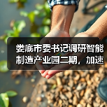 娄底市委书记调研智能制造产业园二期,加速产业升级步伐?(图1) 娄底市委书记调研智能制造产业园二期,加速产业升级步伐?(图1)