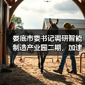 娄底市委书记调研智能制造产业园二期,加速产业升级步伐?(图4) 娄底市委书记调研智能制造产业园二期,加速产业升级步伐?(图4)