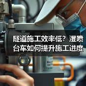 隧道施工效率低?湿喷台车如何提升施工进度(图2) 隧道施工效率低?湿喷台车如何提升施工进度(图2)