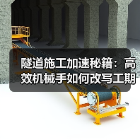 隧道施工加速秘籍：高效机械手如何改写工期？（图1）