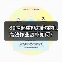 80吨起重能力起重机，高效作业效率如何？（图2）