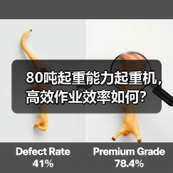 80吨起重能力起重机，高效作业效率如何？（图4）