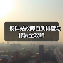 搅拌站故障自助排查与修复全攻略（图4）