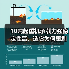 10吨起重机承载力强稳定性高，选它为何更划算？（图1）