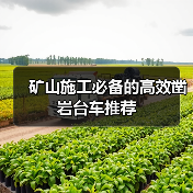 矿山施工必备的高效凿岩台车推荐(图1) 矿山施工必备的高效凿岩台车推荐(图1)