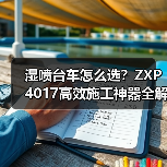 湿喷台车怎么选？ZXP4017高效施工神器全解析（图2）