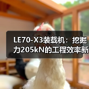 LE70-X3装载机:挖掘力205kN的工程效率新标杆(图1) LE70-X3装载机:挖掘力205kN的工程效率新标杆(图1)
