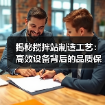 揭秘搅拌站制造工艺:高效设备背后的品质保障(图1) 揭秘搅拌站制造工艺:高效设备背后的品质保障(图1)