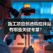施工项目部选购搅拌站有哪些关键考量?(图4) 施工项目部选购搅拌站有哪些关键考量?(图4)