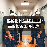 揭秘搅拌站制造工艺:高效设备如何打造(图2) 揭秘搅拌站制造工艺:高效设备如何打造(图2)