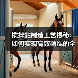 搅拌站制造工艺揭秘:如何实现高效精准的全流程生产(图2) 搅拌站制造工艺揭秘:如何实现高效精准的全流程生产(图2)