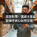 高效耐用!混凝土车载泵操作省心如何实现?(图1) 高效耐用!混凝土车载泵操作省心如何实现?(图1)
