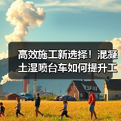 高效施工新选择！混凝土湿喷台车如何提升工程效率？（图3）