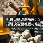 机械设备选购指南:5招解决选型难题与维护常见问题(图1) 机械设备选购指南:5招解决选型难题与维护常见问题(图1)