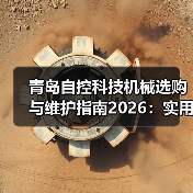 青岛自控科技机械选购与维护指南2026:实用方法解析(图2) 青岛自控科技机械选购与维护指南2026:实用方法解析(图2)