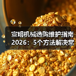 宣明机械选购维护指南2026:5个方法解决常见问题(图4) 宣明机械选购维护指南2026:5个方法解决常见问题(图4)