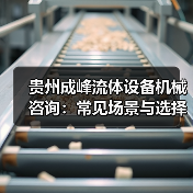 贵州成峰流体设备机械咨询：常见场景与选择要点