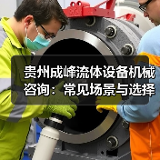 贵州成峰流体设备机械咨询:常见场景与选择要点(图4) 贵州成峰流体设备机械咨询:常见场景与选择要点(图4)