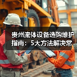 贵州流体设备选购维护指南：5大方法解决常见难题