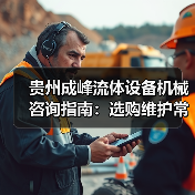贵州成峰流体设备机械咨询指南:选购维护常见问题全解析(图4) 贵州成峰流体设备机械咨询指南:选购维护常见问题全解析(图4)